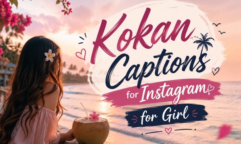 Kokan Captions for Instagram for Girl