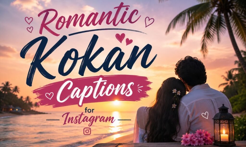 Romantic Kokan Captions for Instagram