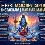 250+ Best Mahadev Captions for Instagram Har Har Mahadev