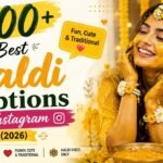 300+ Best Haldi Captions for Instagram (2026) Fun, Cute & Traditional