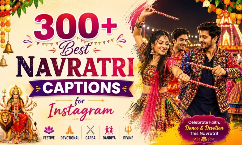 300+ Best Navratri Captions for Instagram