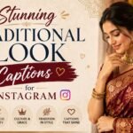 300+Stunning Traditional Look Captions for Instagram 