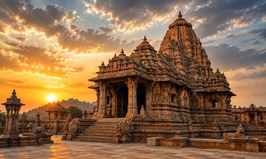 Ancient Temple Captions