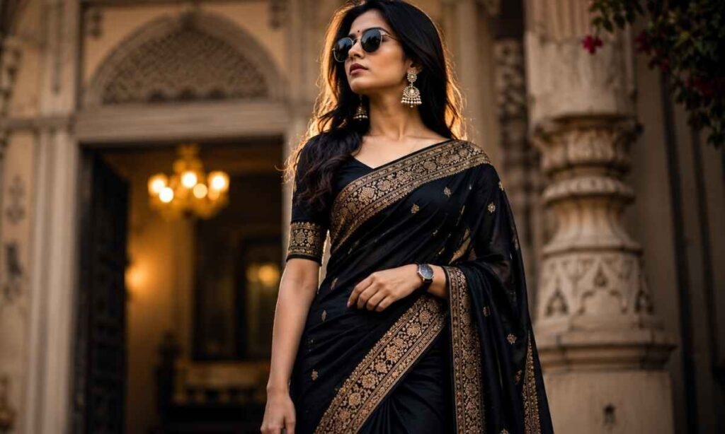 Attitude Saree Caption for Instagram in Hindi
