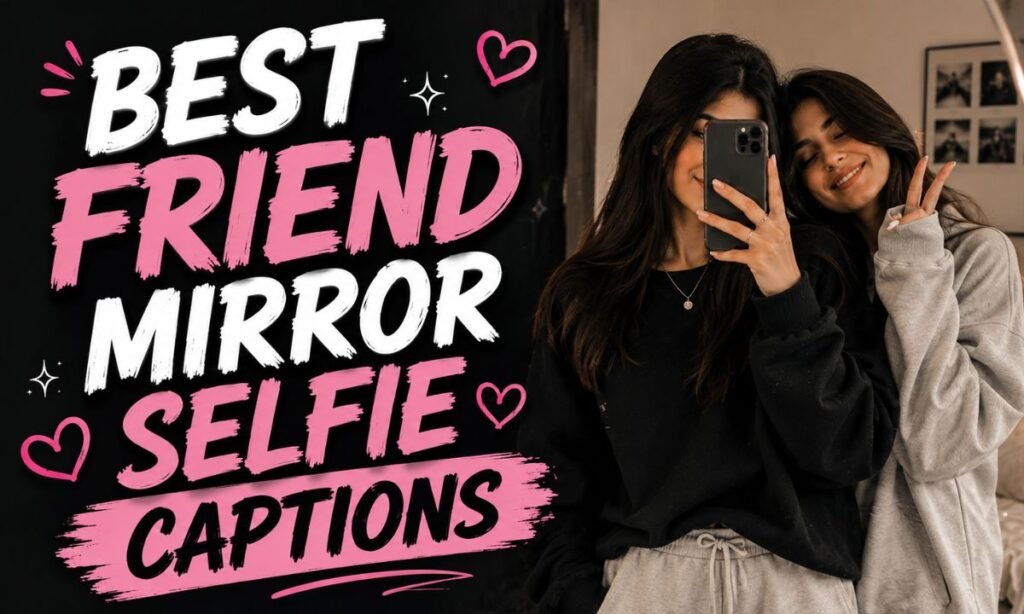  Best Friend Mirror Selfie Captions