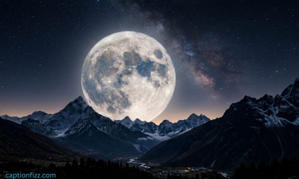 Best Moon Captions for Instagram🌙