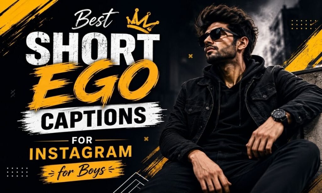 Best Short Ego Captions for Instagram 