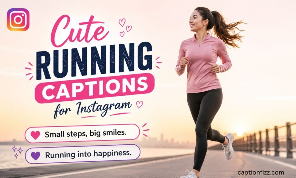 Cute Running Captions for Instagram