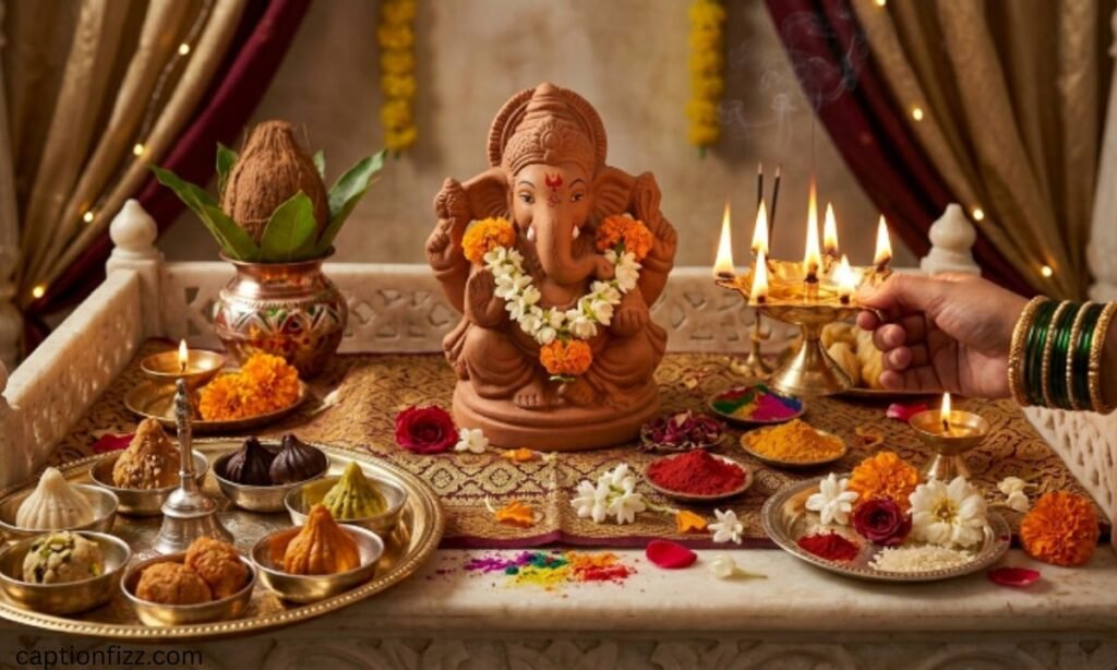 Festive Ganpati Bappa Caption for Instagram 🎉