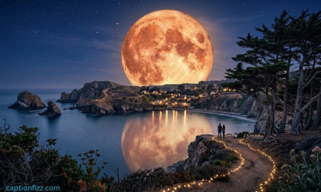 Night Moon Captions for Instagram