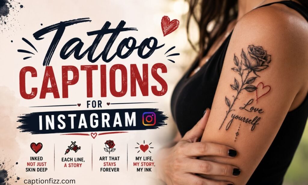 💕 Tattoo Captions for Instagram