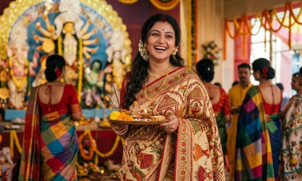 Unique Saree Caption in Bengali 