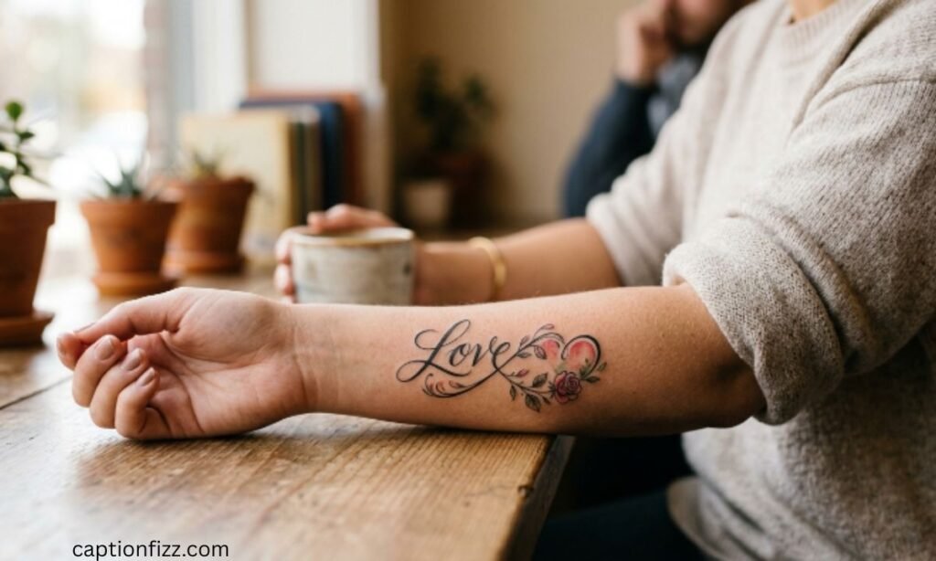 💘 Love Tattoo Captions for Instagram