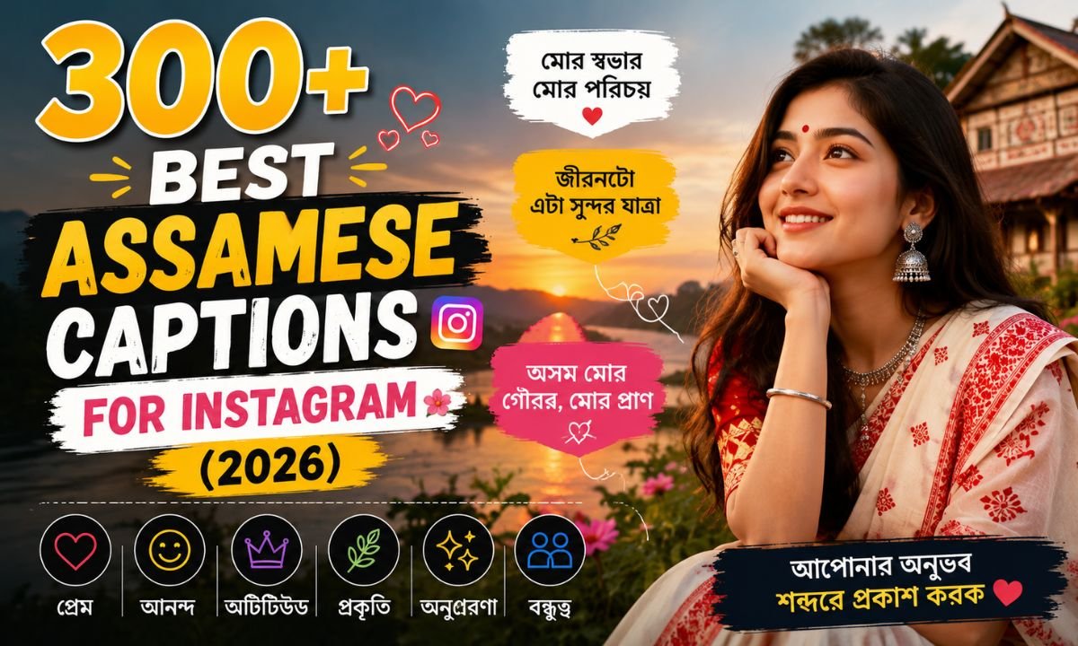 300+ Best Assamese Captions for Instagram (2026)