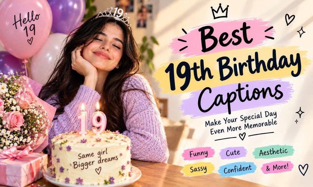 Best 19th Birthday Captions