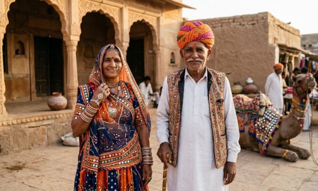  Best Captions for Rajasthani Look