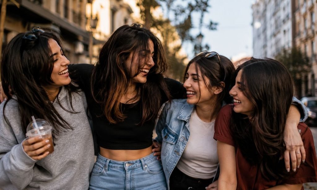 Candid Picture Captions for Friends