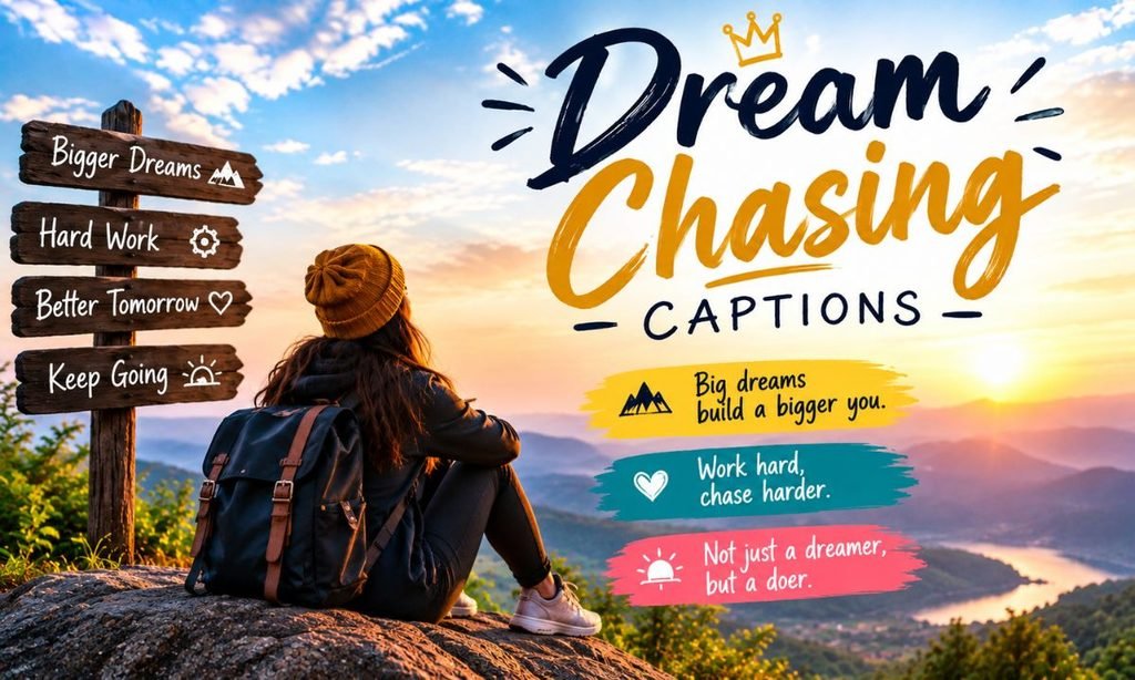 Dream Chasing Captions