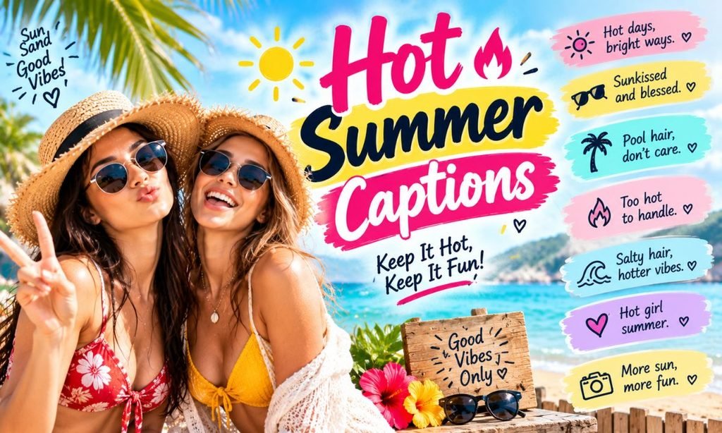 Hot Summer Captions