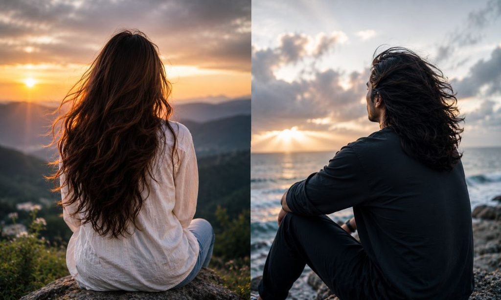 Inspirational Long Hair Captions🌱