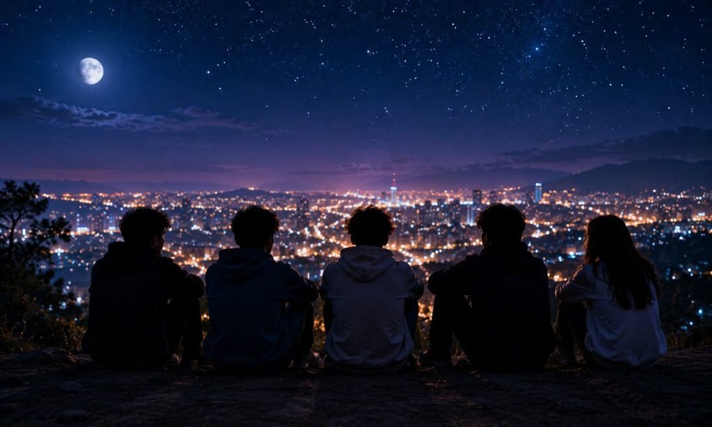 Night Captions for Friends