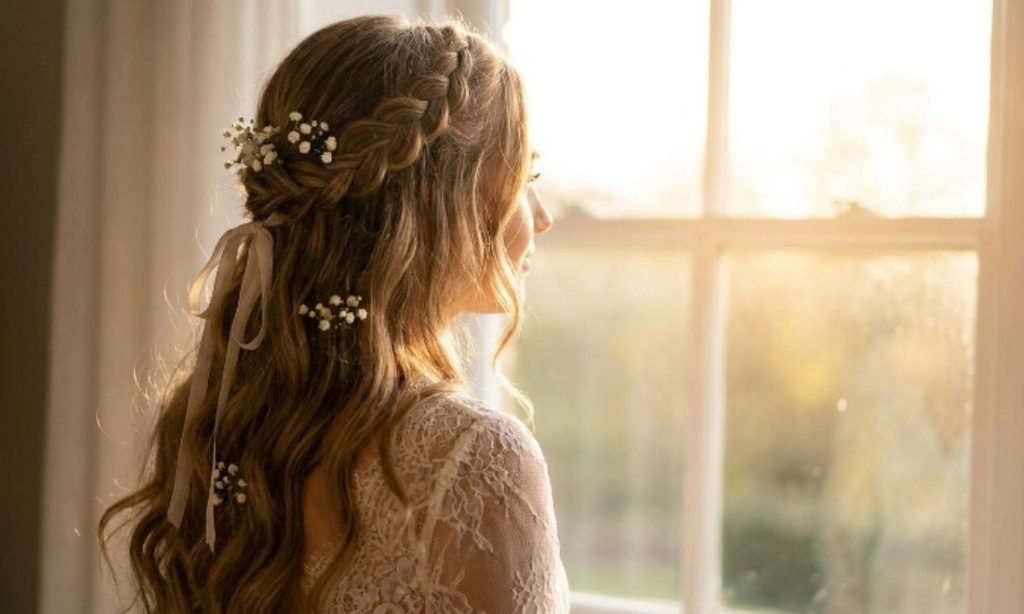  Romantic Long Hair Captions💕