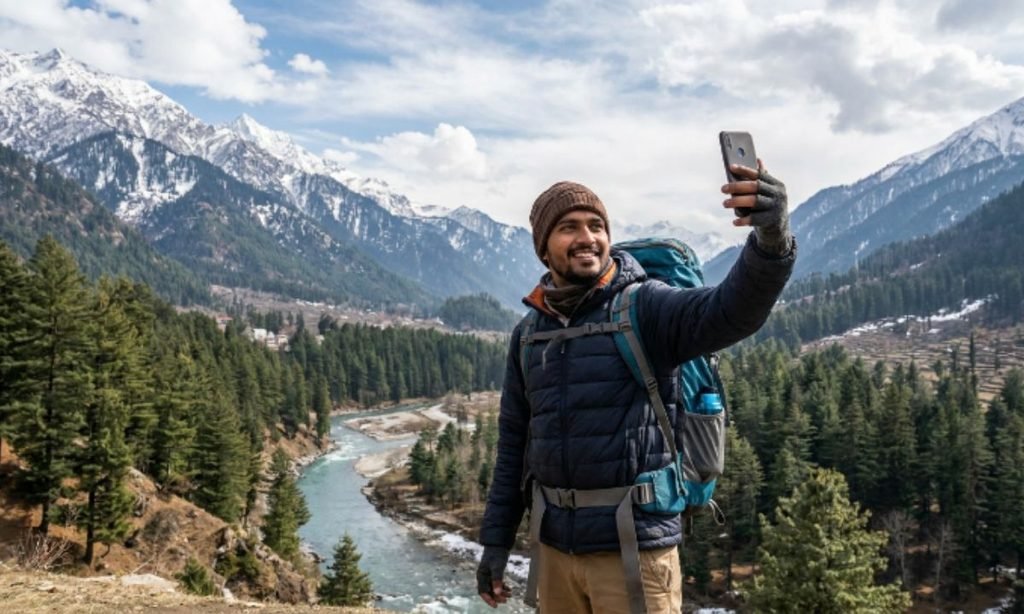 Solo Trip Manali Captions
