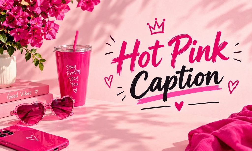 🔥 Hot Pink Captions
