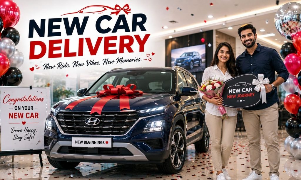 🚛 New Car Delivery Captions