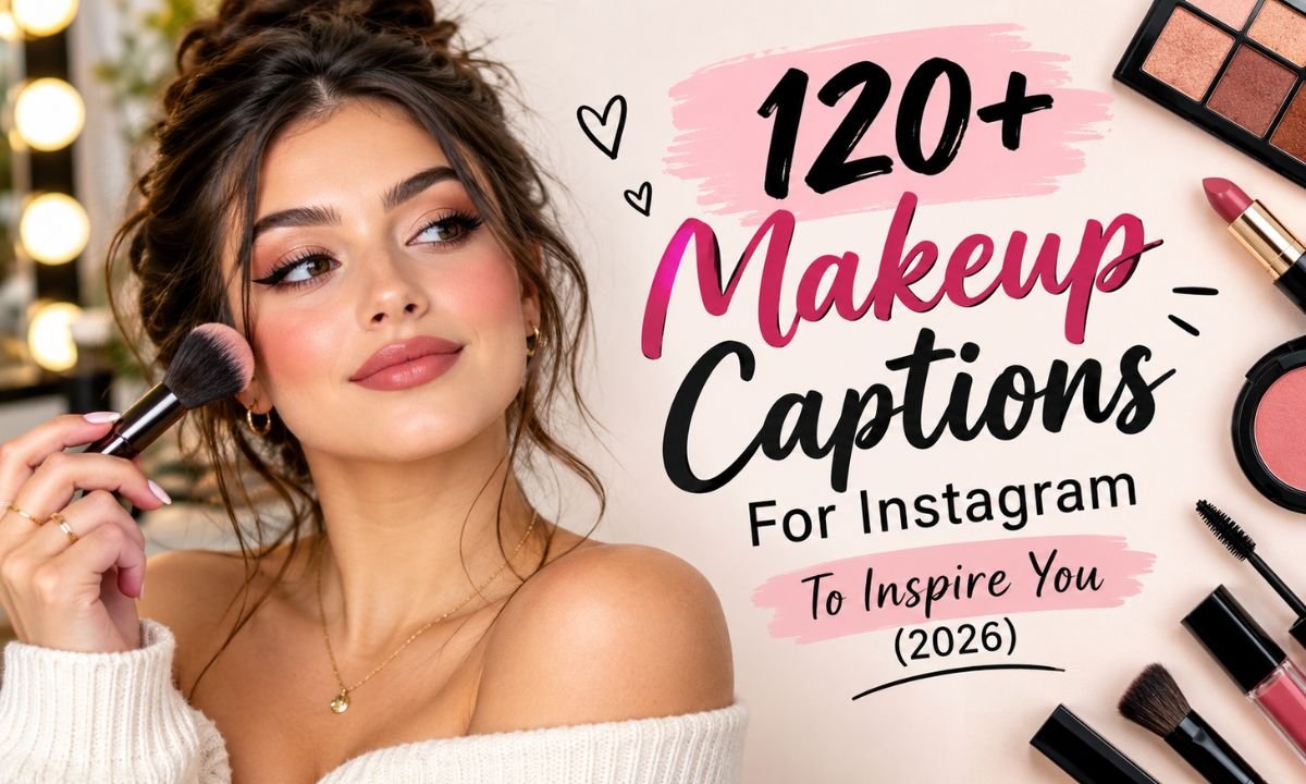 120+ Makeup Captions For Instagram To Inspire You(2026)